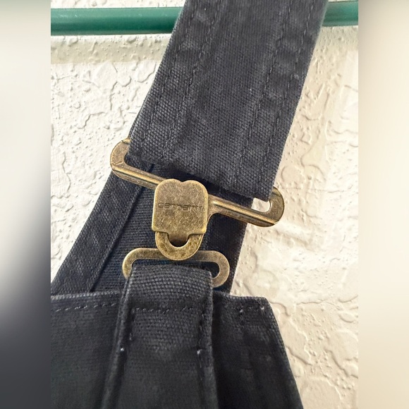 Carhartt Ashland Relaxed Fit Rugged Flex Canvas Shortalls - M - Picture 4 of 12